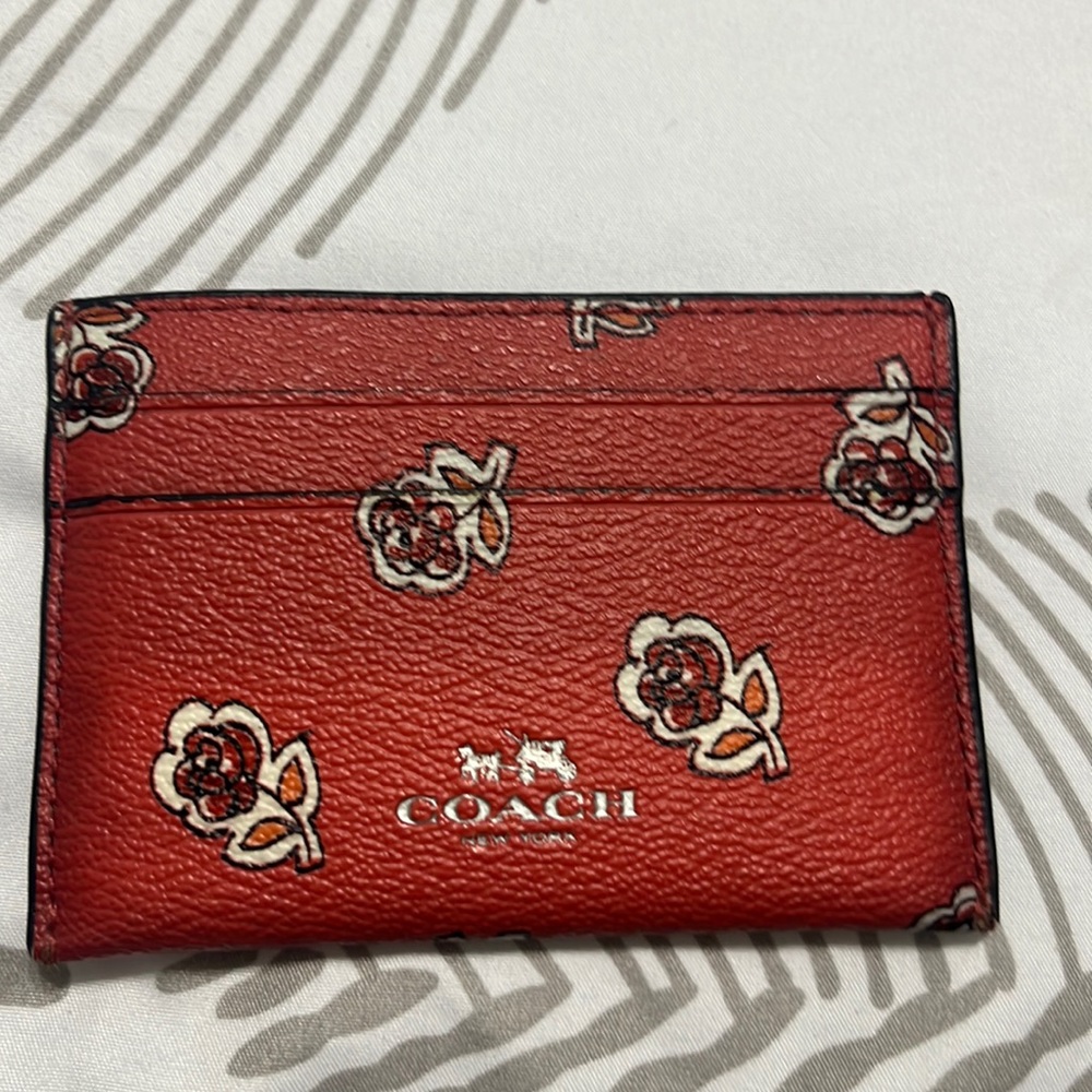 Coach credit card holder